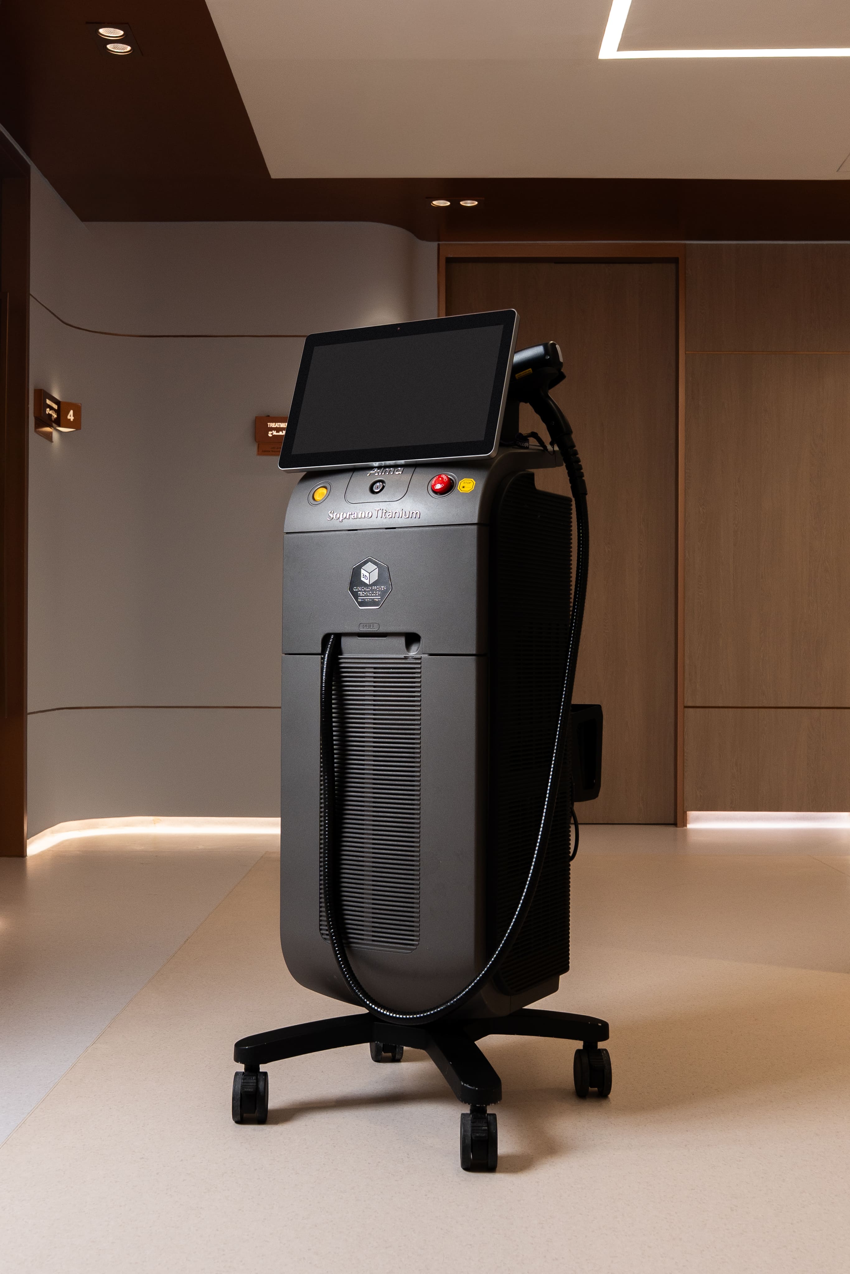 Alma Soprano Titanium at Hortman clinics